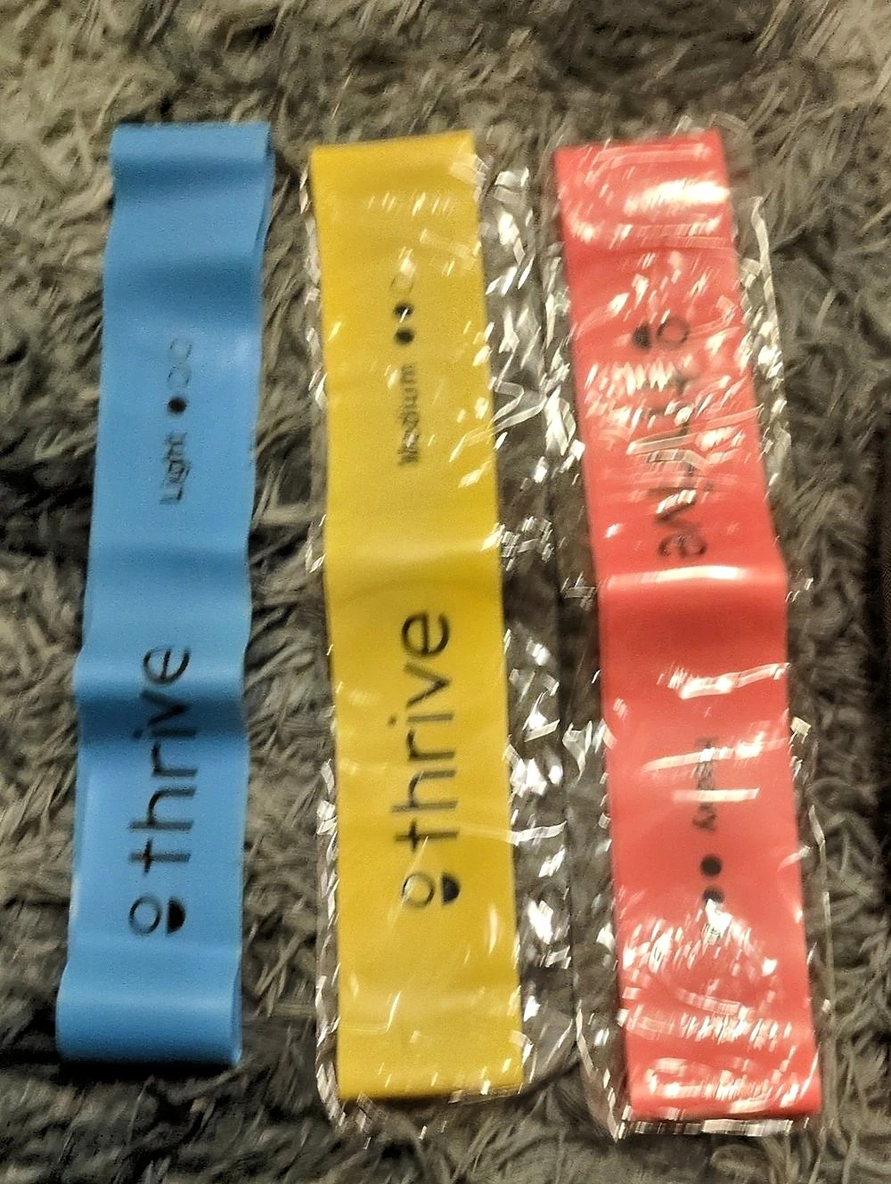 Thrive ThriveFlex Resistance Band Set, Blue & Yellow
